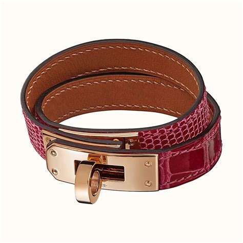 hermes kelly bracelet brown|bracelet hermes kelly double tour.